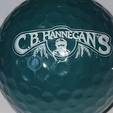 CB Hannegan's Green Logo Golf Ball K-14-5 - 1ct one