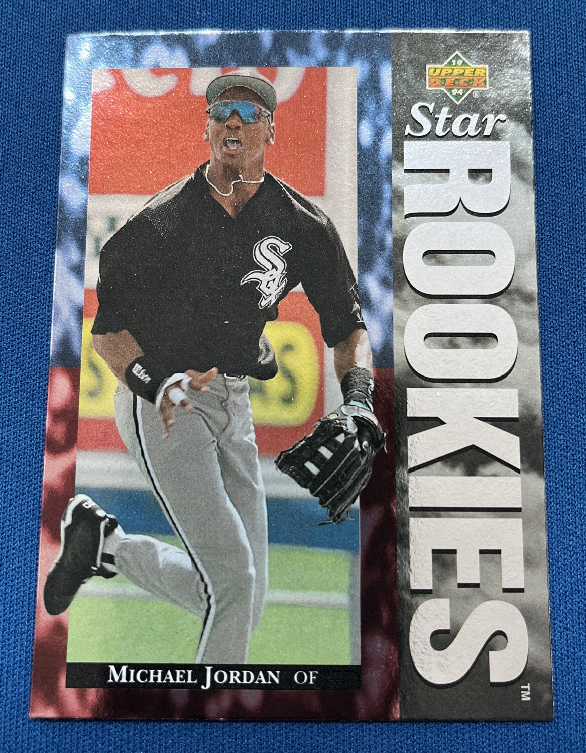 Michael Jordan 1994 UD Upper Deck Baseball STAR ROOKIES Card #19