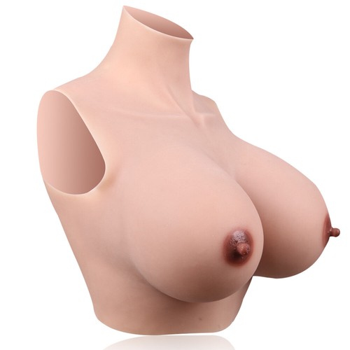 H Cup Silicone Breast Forms Fake Boobs Breastplates For Drag Queen Crossdresser - Picture 7 of 15