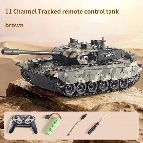 33cm Rc Tank Remote Control War Tanks Crawler Car Vehicle Battle Electric Model - Picture 24 of 27