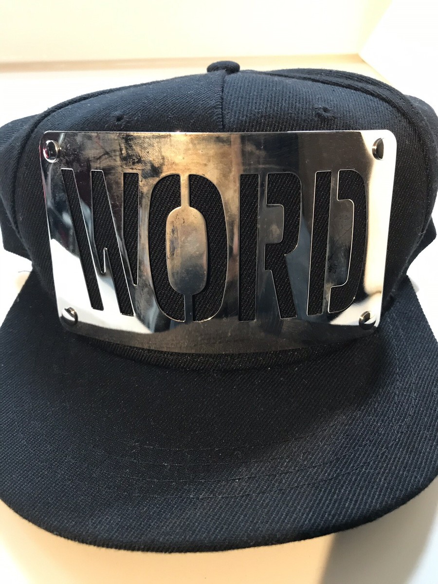 WORD Snapback Cap Forever21 Black Bnwt | eBay