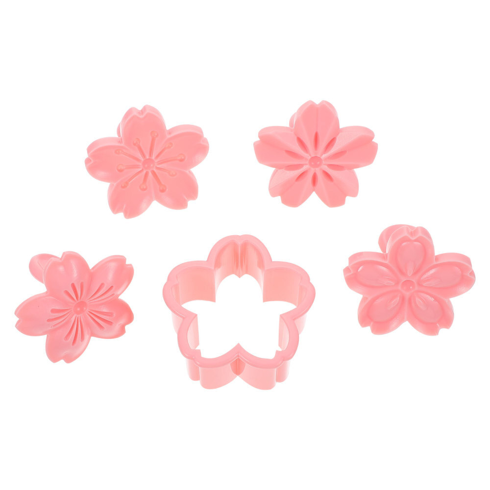 Cupcake Molds for Baking Cookie Cutters Craft Clay Cherry Blossom Tools-image