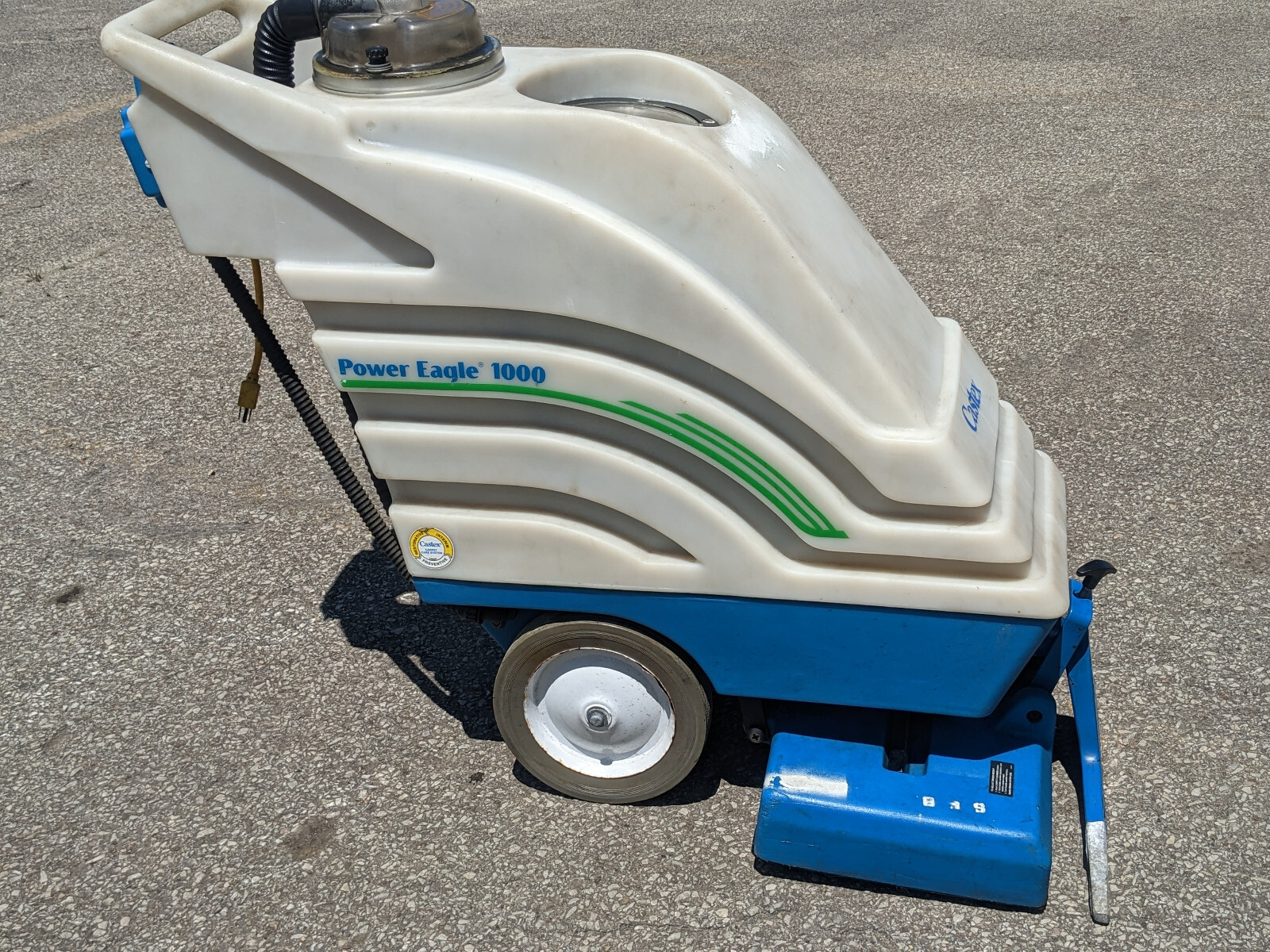 Castex Power Eagle 1000 Commercial Carpet Cleaner WORKING vacuum