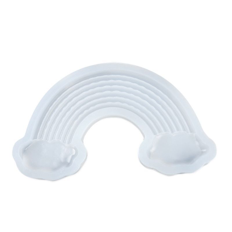 Stero Rainbow Shape Epoxy Mold DIY Resin Casting DIY Silicone Mold