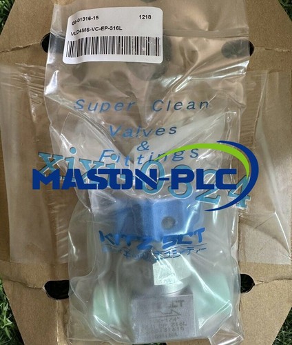 New KITZ VLD4MS-VC-EP-316L Bidirectional Diaphragm Valve Fast delivery - Picture 5 of 5