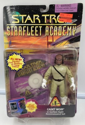 Playmates STAR TREK Cadet Worf Starfleet Academy Action Figure