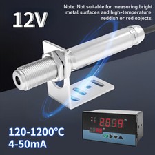 12V Controller Infrared Thermometer Sensor Non-contact Industrial Temperature