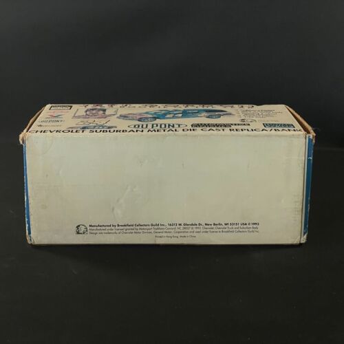 1993 JEFF GORDON #24 Dupont Die-Cast Bank Rookie of The Year 1:25 Suburban NICE - Picture 7 of 7