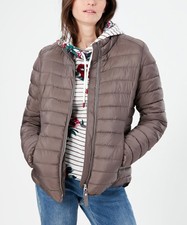 Joules | Taupe Canterbury Puffer Coat - Women Size Us 6