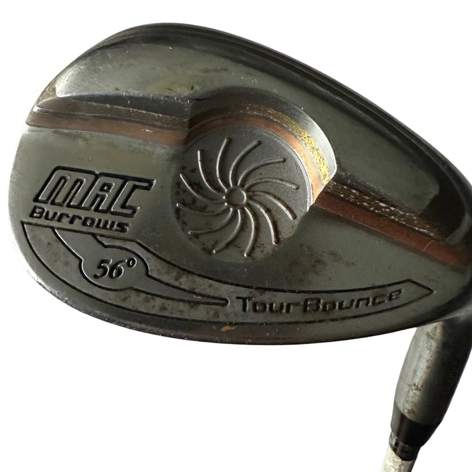Mac Burrows 56° Tour Bounce Sand Wedge TT Dynamic Steel Shaft Wedge Flex Derecha Foto 2 de 4