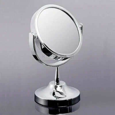 Beauty Makeup Cosmetic Mirror & Double-Sided Normal and Magnifying Stand Mirror