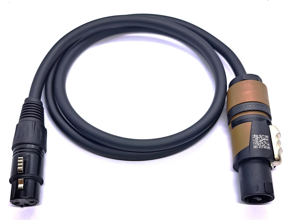 XLR Cable Altavoz Hembra con Neutrik NL2FXX-W-S Vers. Longitudes