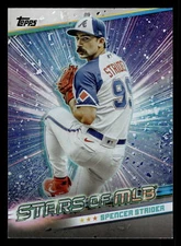 Spencer Strider Stars of MLB 2024 Topps #SMLB-32 Atlanta Braves