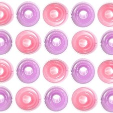 60Pc SELF GRIP HAIR ROLLERS Small/Large Cling Stick Heat Free Curler Waver Set