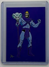 Skeletor Limited Artist Signed “Masters Of The Universe” Trading Card 10/10