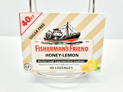 Fisherman’s Friend Sugar Free Honey Lemon Lozenges 40 Ct SEALED NEW in Box 01/27