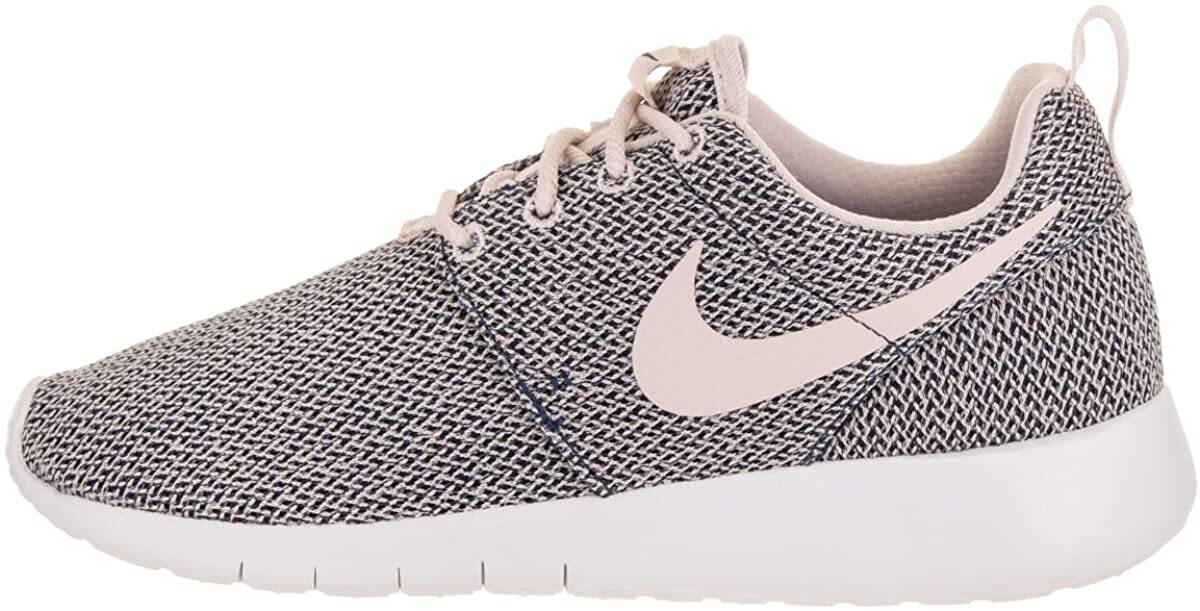 Кроссовки для больших детей Nike Roshe One Темно-синие/Светло-розовые-белые (599729 414) - 5