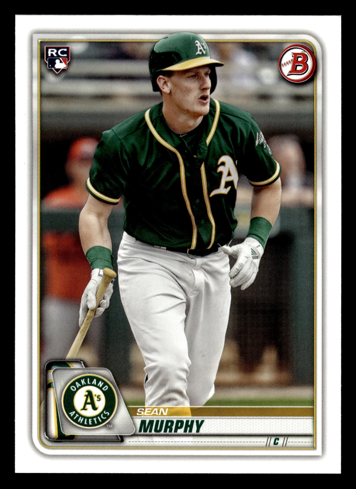 2020 Bowman - #11 Sean Murphy RC - Oakland Athletics