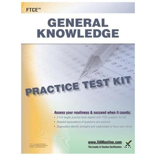 FTCE General Knowledge Practice Test Kit by Sharon A. Wynne (2013 ...