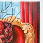 Queen Winnipig Original Painting Mollie Chounard Acrylic on Canvas 12" x 16" — photo 3