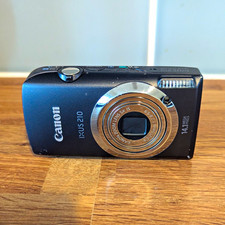 Canon IXUS 210 Compact Digital Camera 14.1MP Black 5x Zoom 3.5in Screen