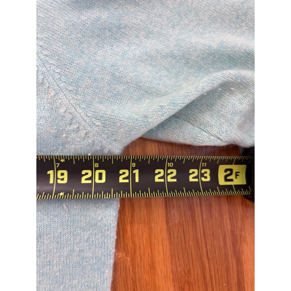 Кашемировый кардиган с круглым вырезом размер большой - Изображение 4 из 4