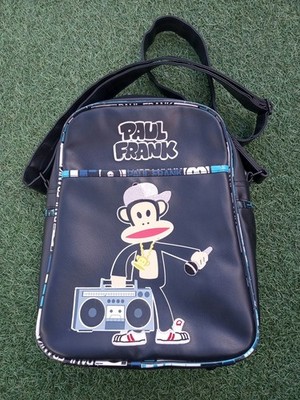 Paul Frank Julius Monkey Disc Jockey Black Cross body/ Backpack