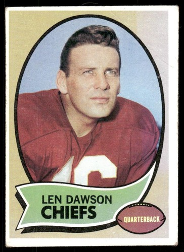 Len Dawson #1 1970 Topps card