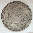 1904 S Morgan Silver Dollar Original VF
