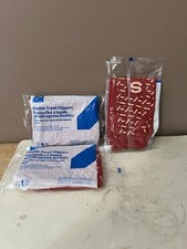 MEDLINE Kids Size Small Double Tread Slipper Socks 3 Pairs Brand New