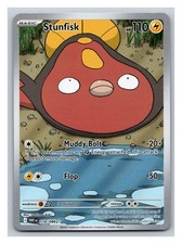 Stunfisk 118/086 Holo Illustration Rare White Flare Pokemon Near Mint