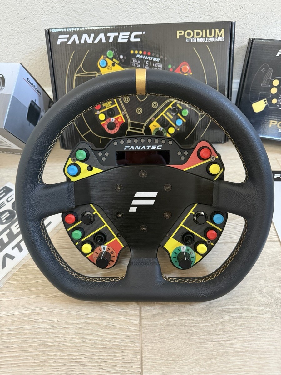 PC用ゲームコントローラー・コンバーター FANATEC Podium GT3 Endurance PORSCHE QR2 ClubSport Steering Wheel GT3 Endurance for Xbox