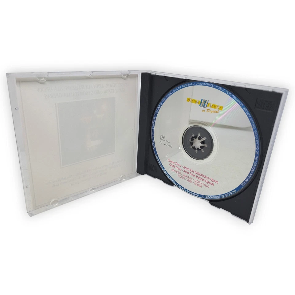 Grosse Tenor Arien aus Italienischen Opern I Pagliacci Turandot La Boheme CD - Bild 3 von 4