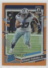 2023 Panini Donruss Optic Rated Rookie Orange Prizm /249 Viliami Fehoko Jr 0n64