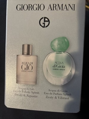 Giorgio Armani Fragrance Must-Haves 2 Piece Mini Gift Set