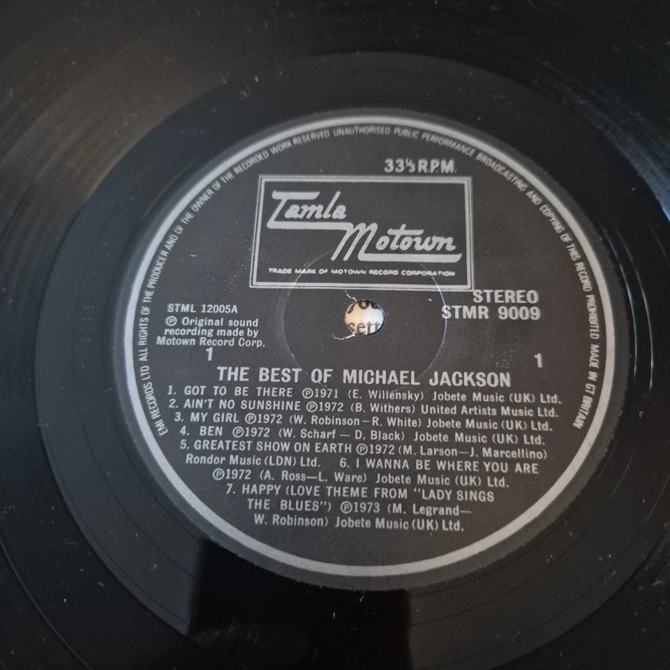 The Best of Michael Jackson - Vinyl Record LP Album - 1975 Motown - WL 72063 - Image 4 of 4