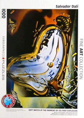 Eurographics Salvador Dali Soft Watch 1000-teiliges Puzzle - neu & versiegelt
