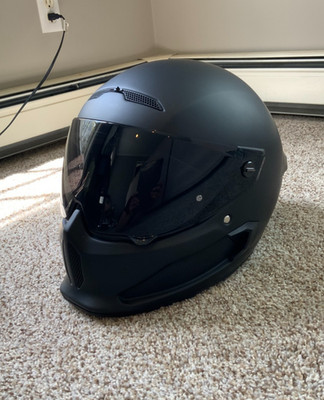 Ruroc Atlas 4.0 Carbon Core Matte Black Helmet L / XL - Brand New