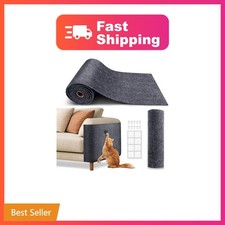 VIVOYAN Self-Adhesive Carpet Cat Scratcher Dark Gray