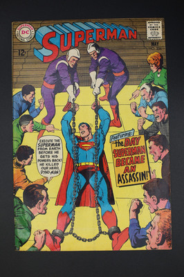 Superman #206 (DC Comics May 1968) G/VG Condition