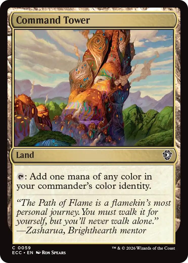 Command Tower (0059)-59-NM-Commander: Lorwyn Eclipsed-Magic