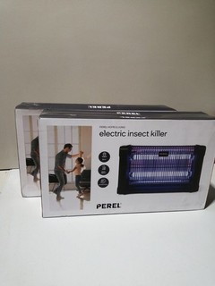 2er set Perel GIK08ON 85437090 UV Insektenfänger 20 W (B x H x T) 437 x 265 x 10