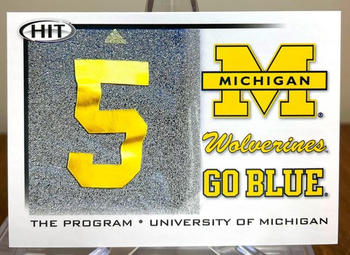 Michigan Wolverines #42 2010 Sage Hit card