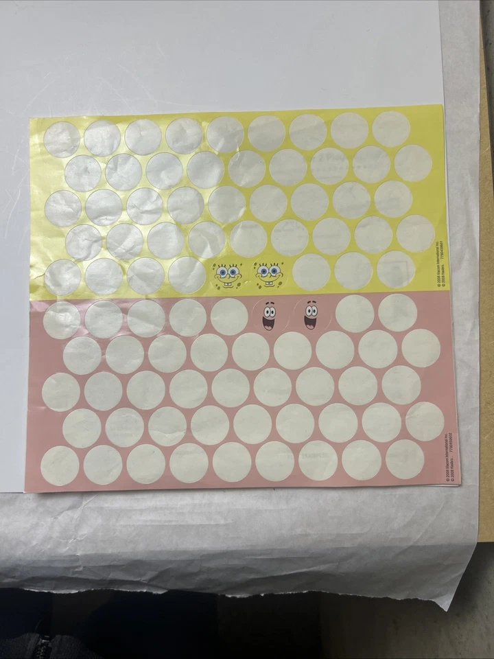 SpongeBob SquarePants Connect 4 Game 2008 Hasbro Nickelodeon - Image 4 of 4