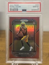 2022 Prizm Romeo Doubs Retail Red PSA 10 RC SSP