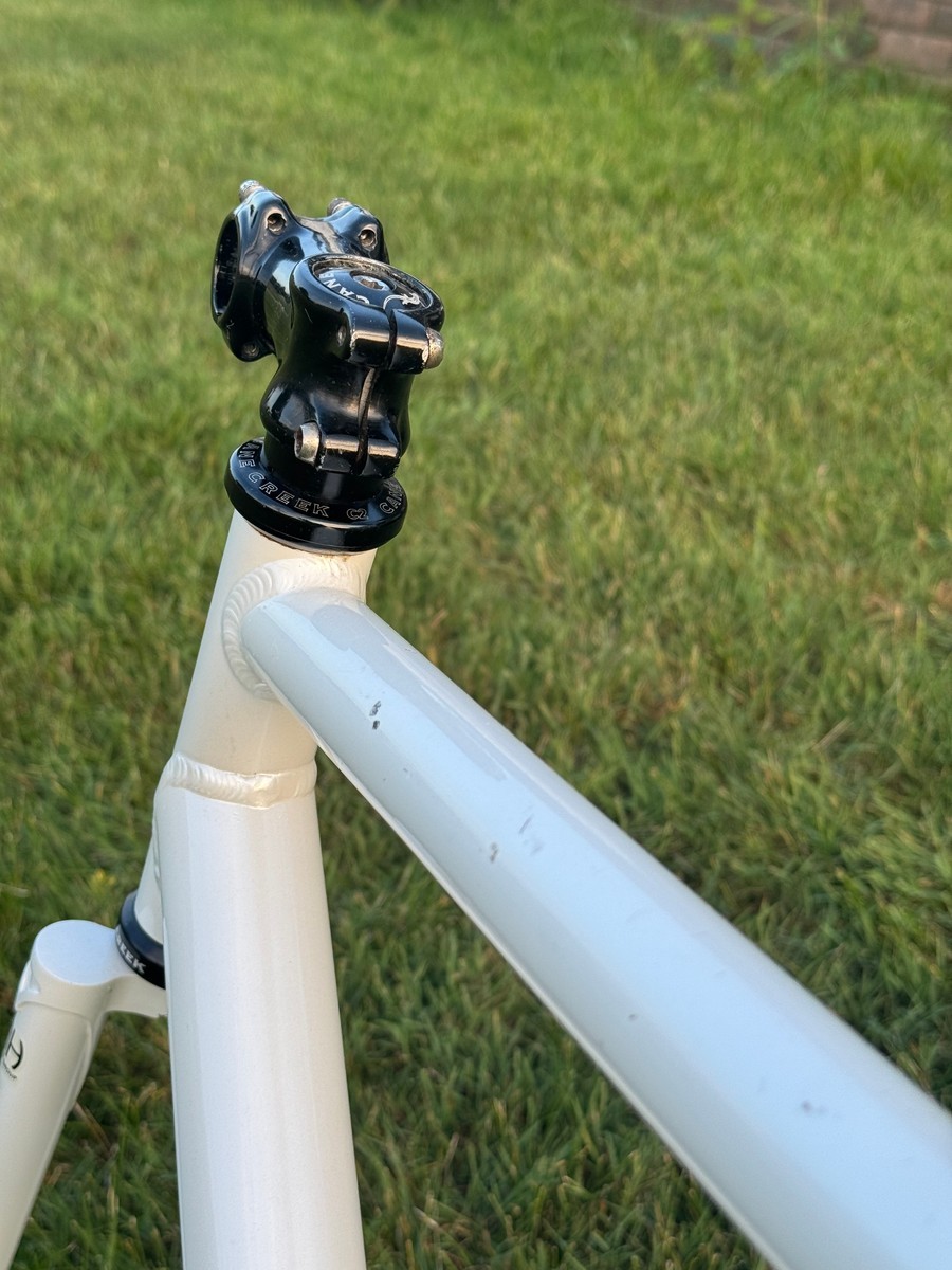 HH Aluminum Track Bike Frame - Havnoonian - Pearlescent White - 50cm