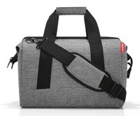 Reisenthel Allrounder M Schultertasche Reisetasche Tasche Twist Silver Grau Neu