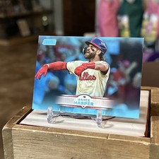 Bryce Harper 2025 Stadium Club #126 Light Blue Foil Phillies 