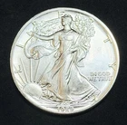 1989 American Silver Eagle 1 Oz .999 Fine Coin, No Reserve #814