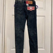 New Levi  s Skinny Taper Stretch Kid Size 12  26/27